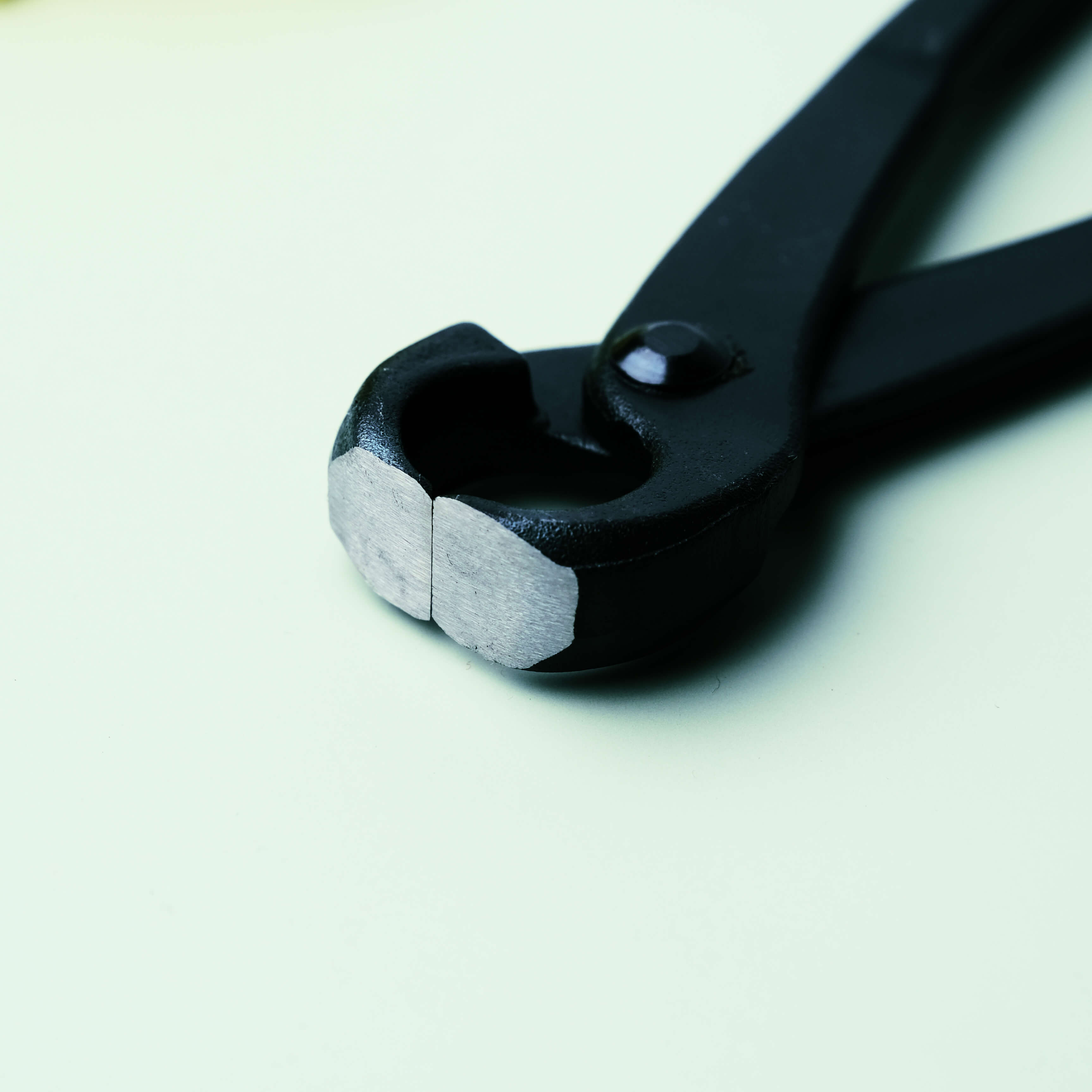 Fendeur de Tronc d'Arbre 210mm Noir Acier Carbone Outil de Façonnage Bonsaï