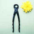 Fendeur de Tronc d'Arbre 210mm Noir Acier Carbone Outil de Façonnage Bonsaï