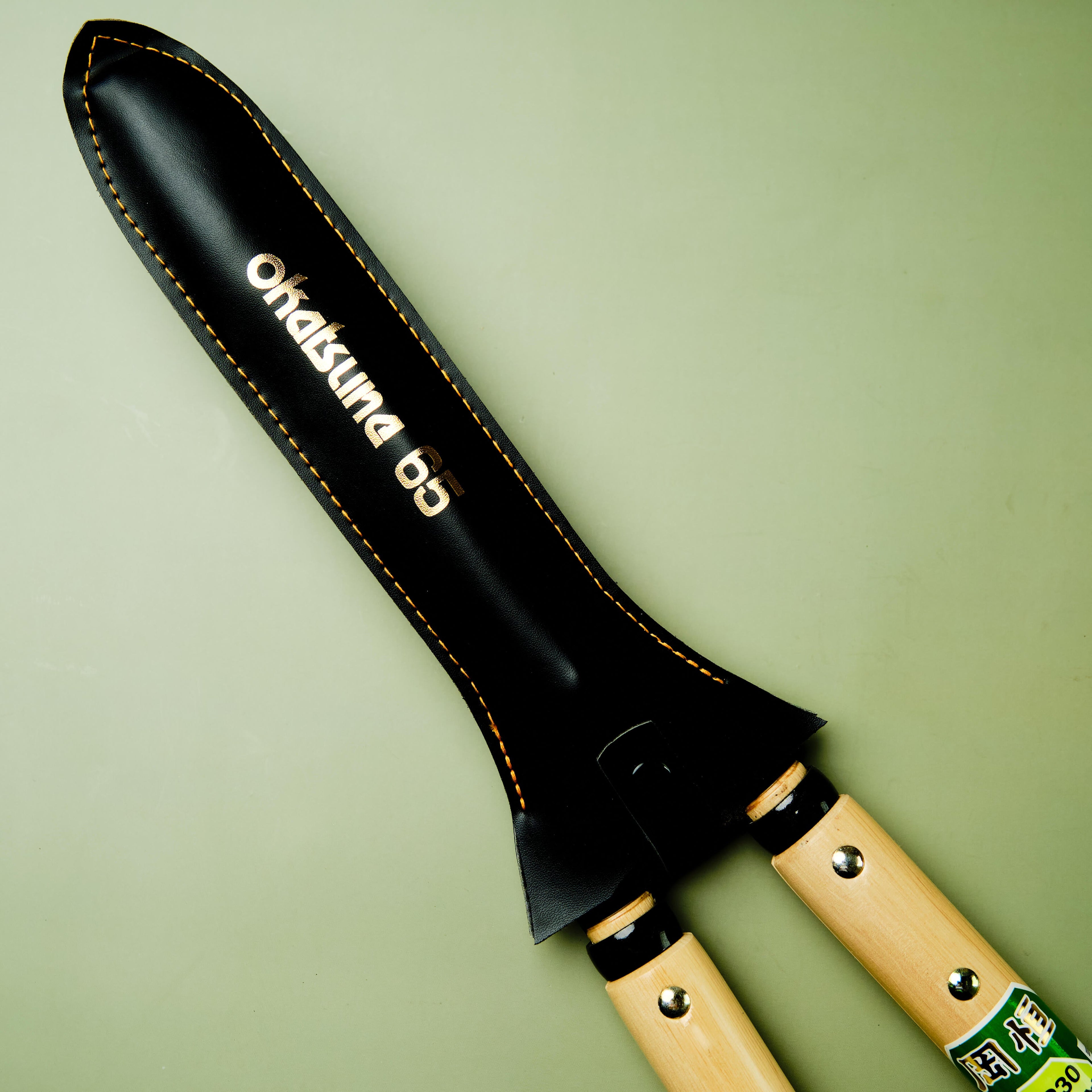 Cisaille japonaise, lame longue, long manche, acier carbone, outil de jardin