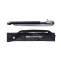 Scie d'élagage pliante robuste 550 mm, manche ergonomique noir