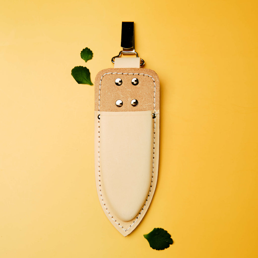 Étui en cuir pour sécateur de jardin
