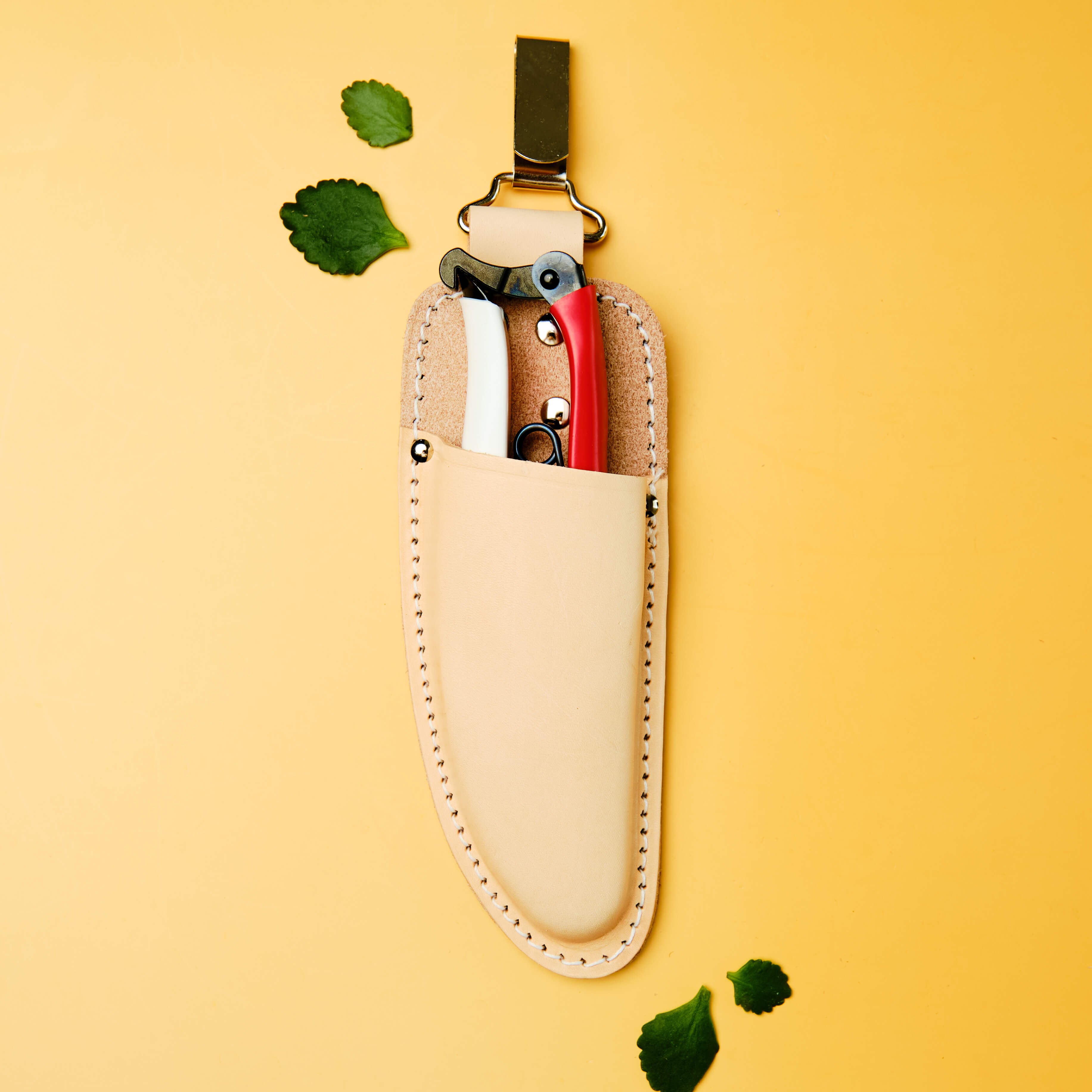 Étui en cuir pour sécateur de 180 mm