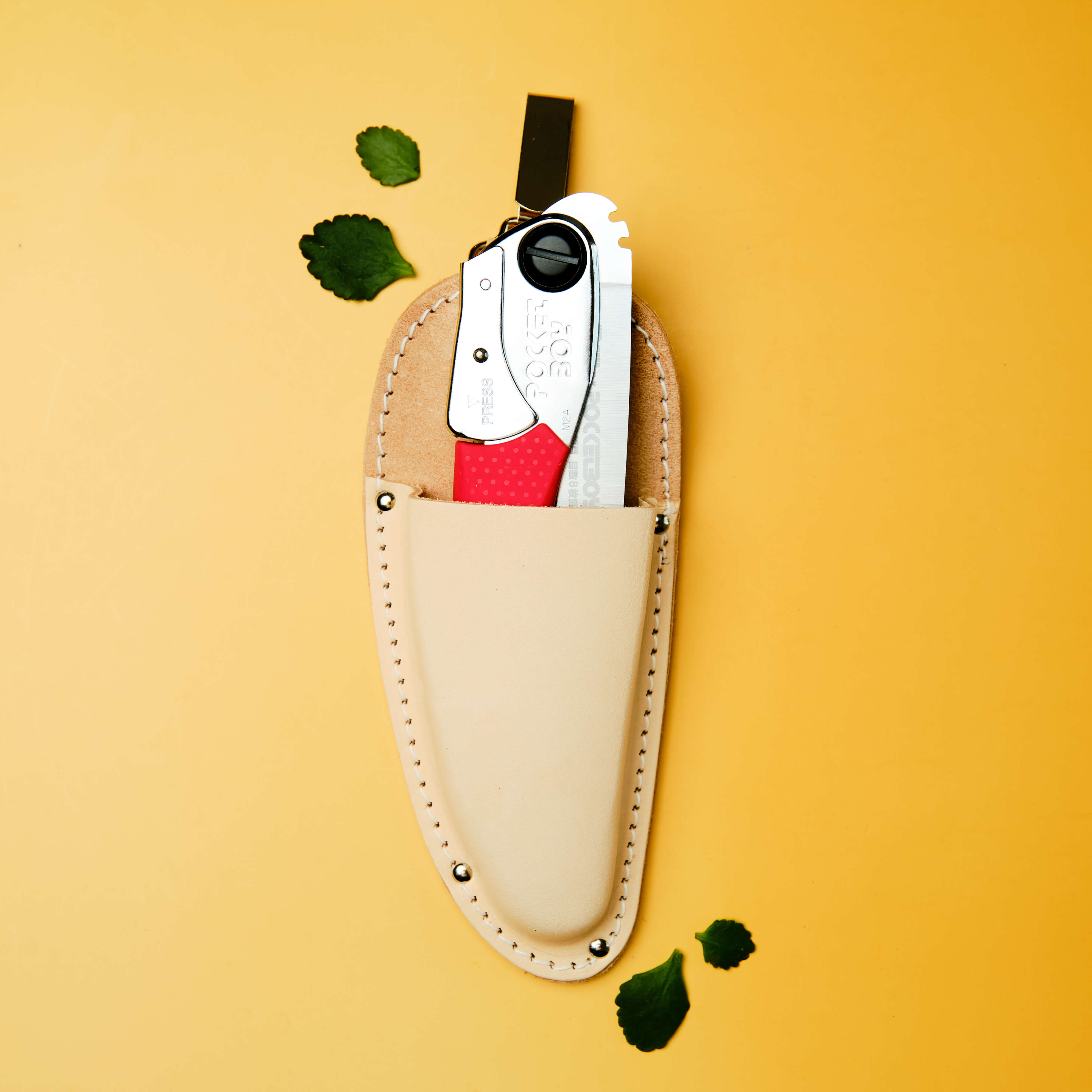 Étui en cuir pour sécateur de 200-210 mm
