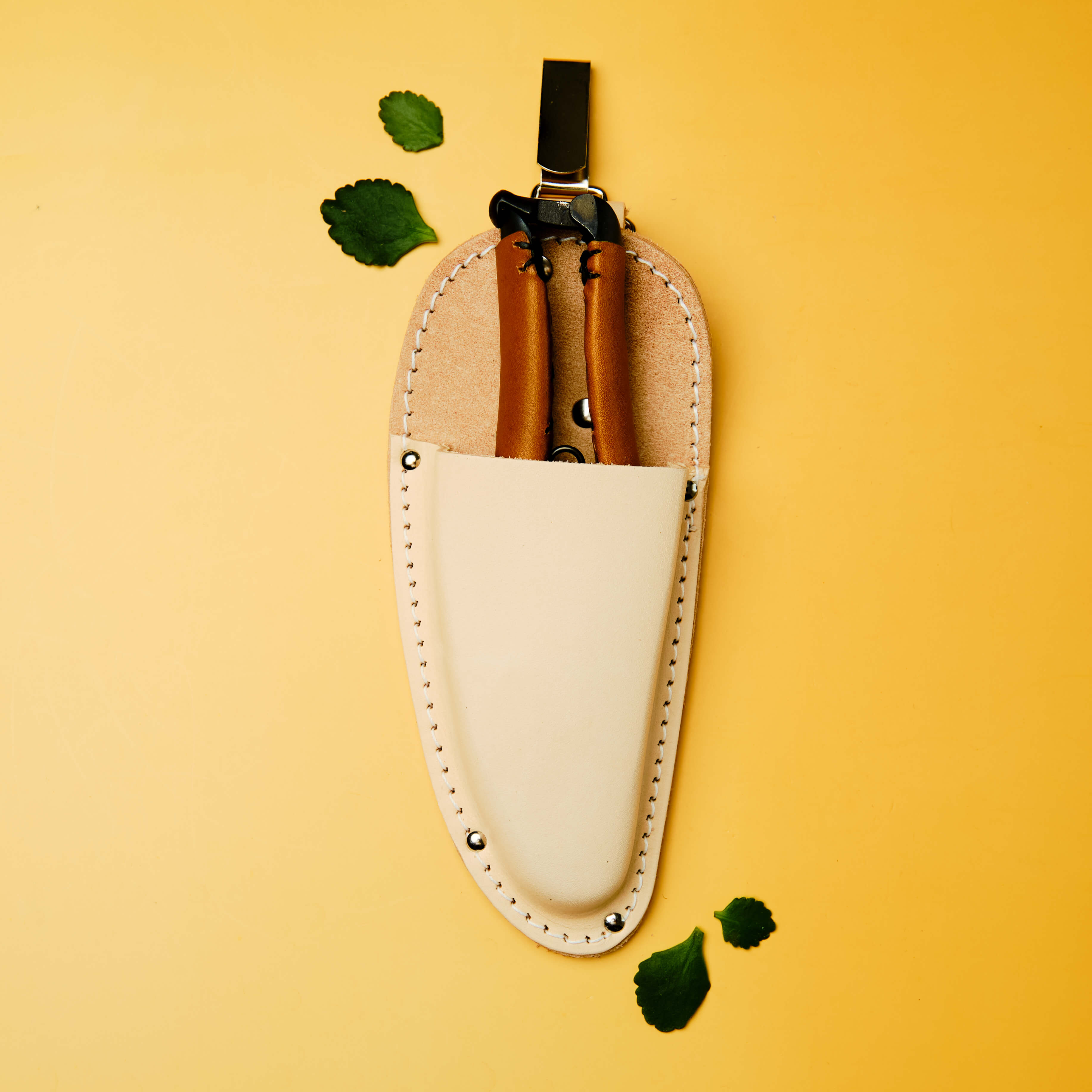 Étui en cuir pour sécateur de 200-210 mm