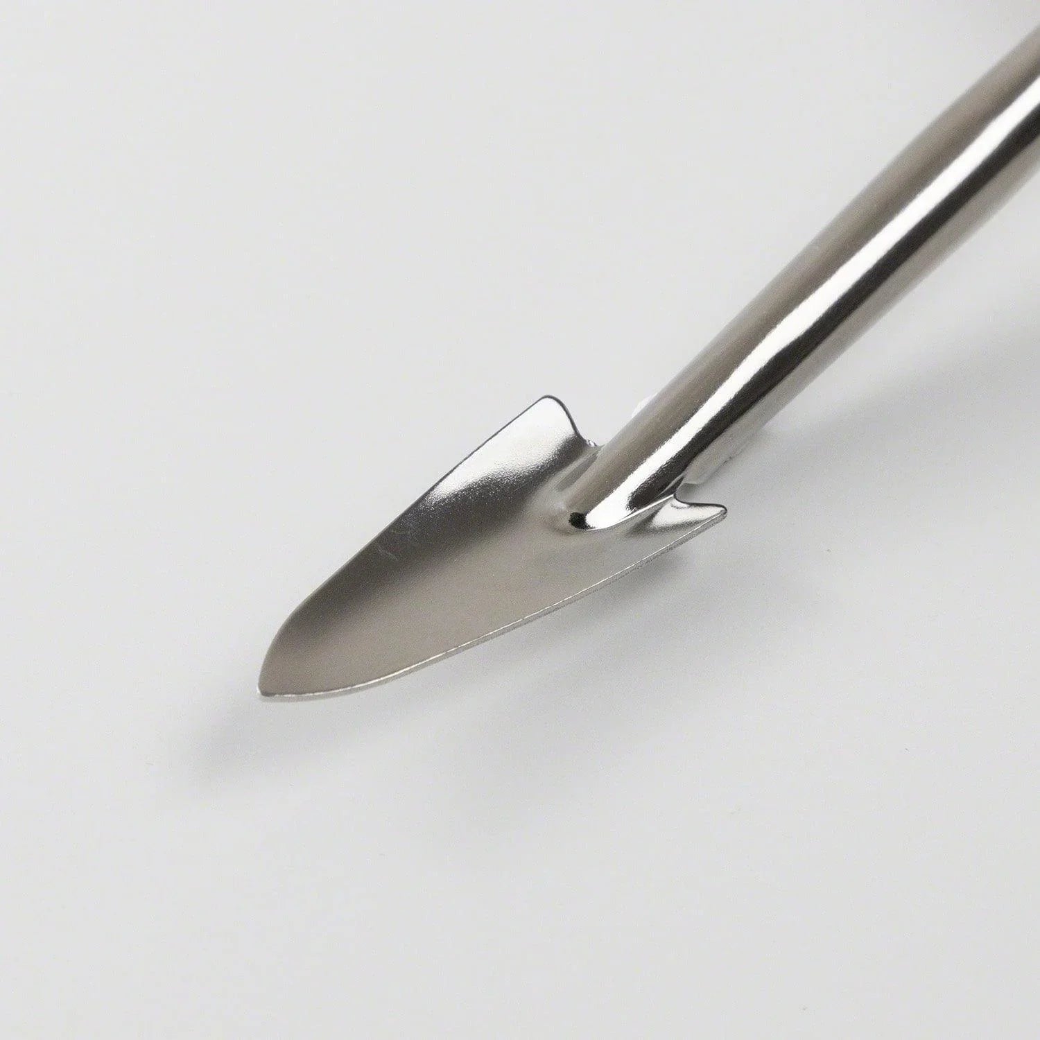 Pelle incurvée double embout pour bonsaï, 255 mm, acier inoxydable