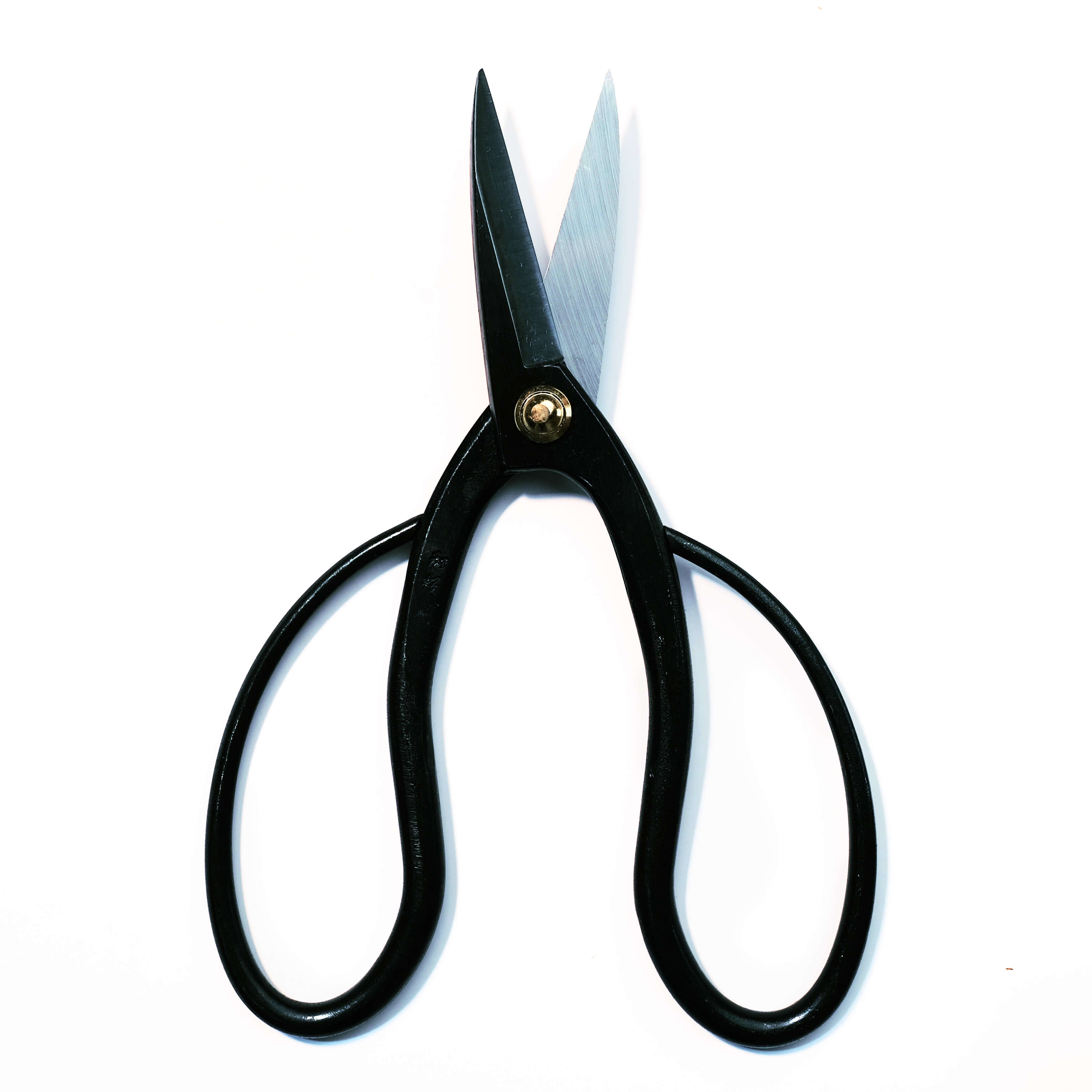 Ciseaux de bonsaï traditionnels en acier au carbone noir, de style papillon, outil de taille