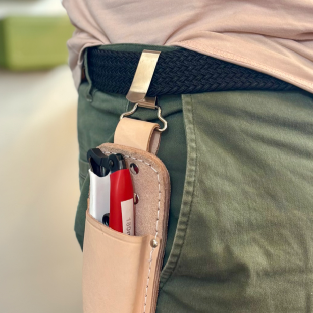 Étui en cuir pour sécateur de 200-210 mm