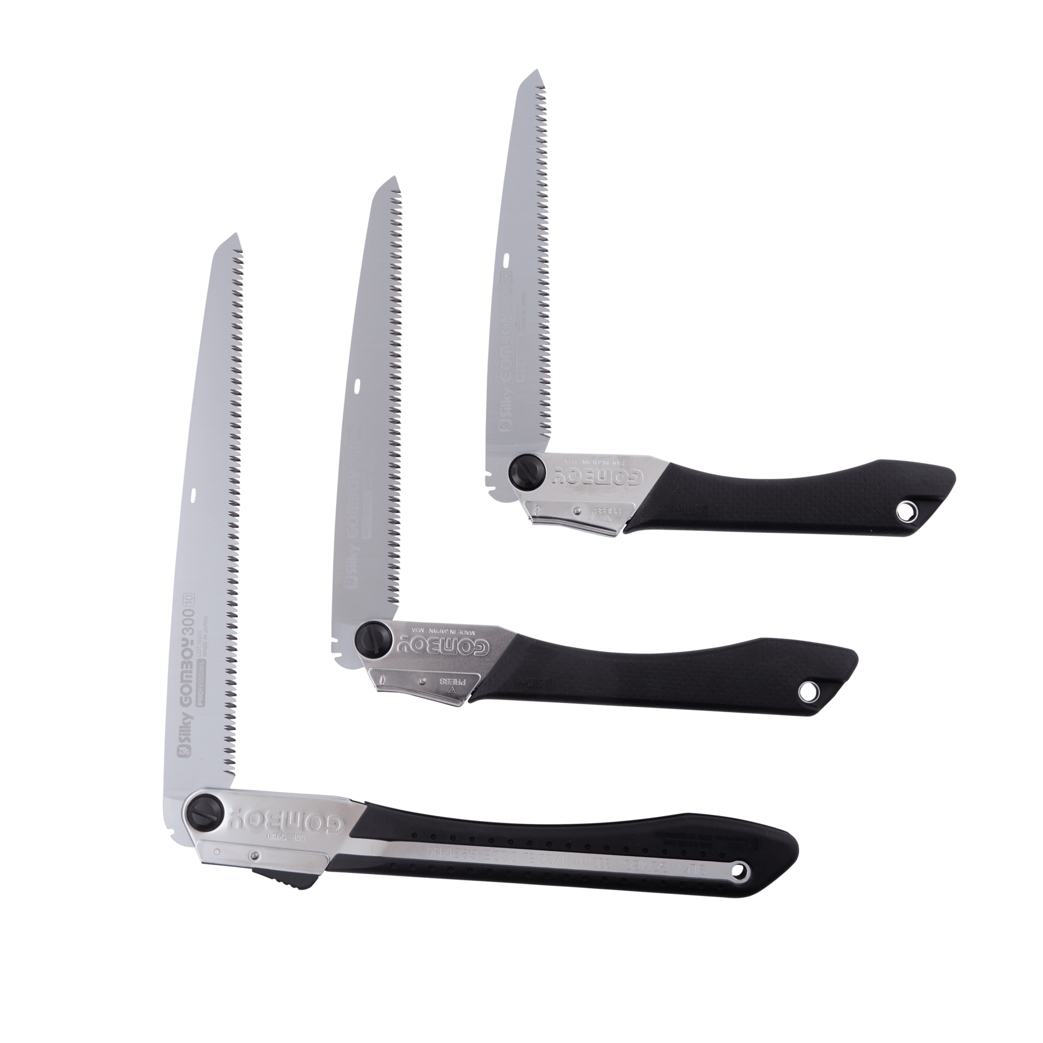 Scie d'élagage pliable professionnelle à dents affûtées manche noir