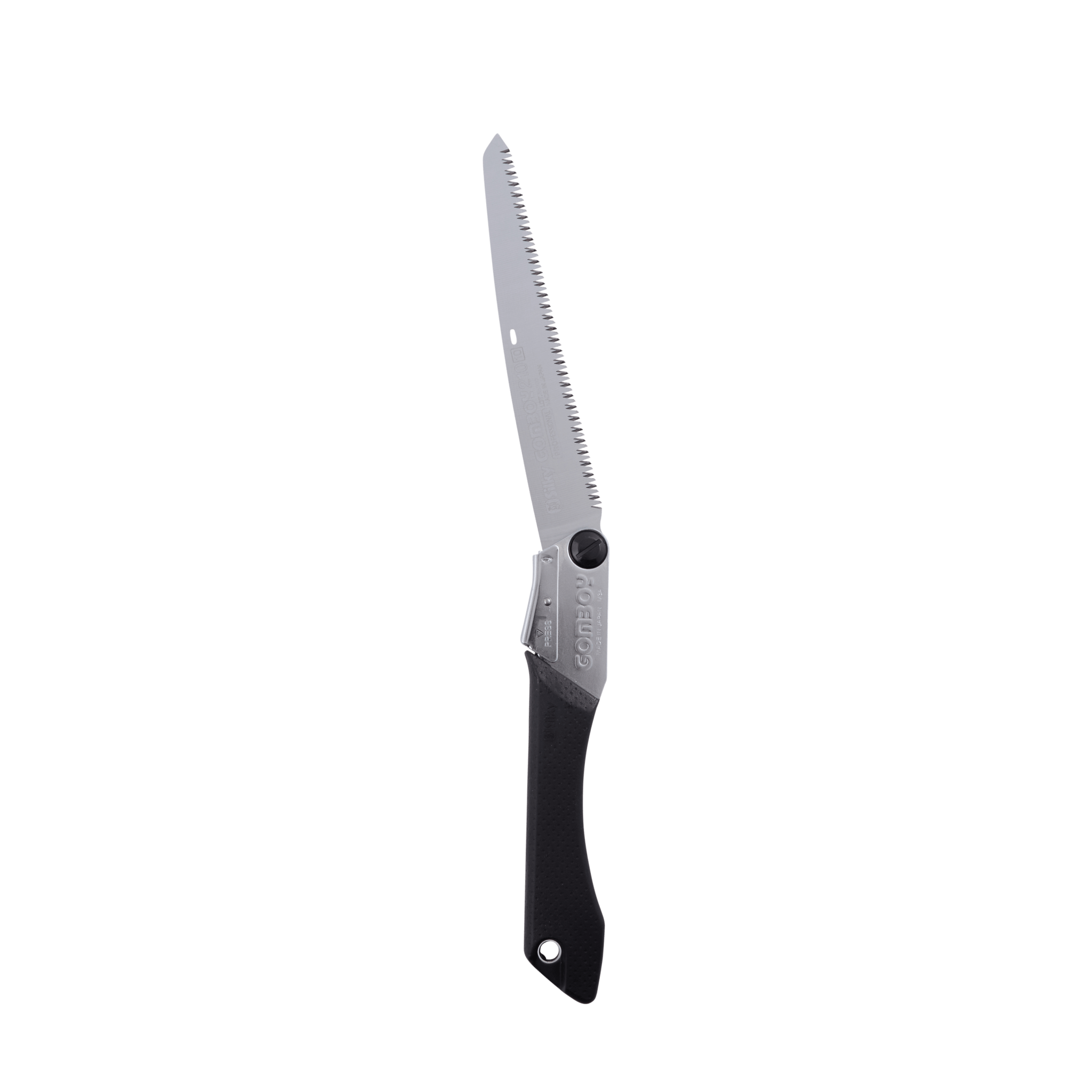 Scie d'élagage pliable professionnelle à dents affûtées manche noir