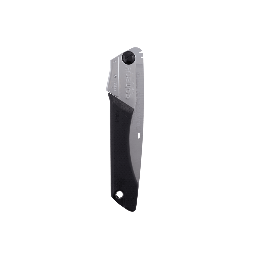 Scie d'élagage pliable professionnelle à dents affûtées manche noir