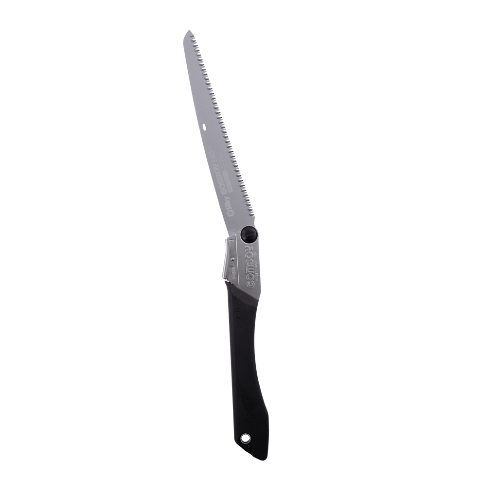 Scie d'élagage pliable professionnelle à dents affûtées manche noir