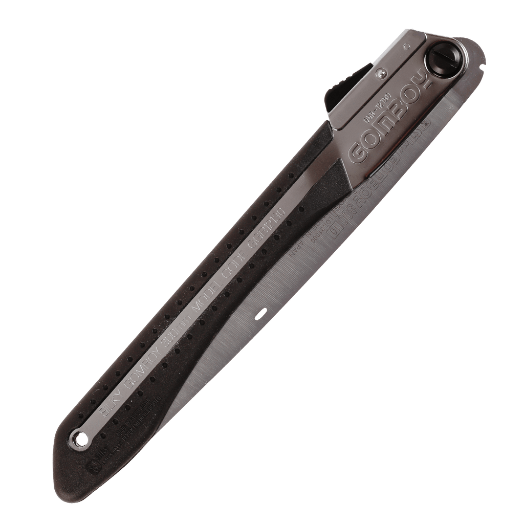 Scie d'élagage pliable professionnelle à dents affûtées manche noir
