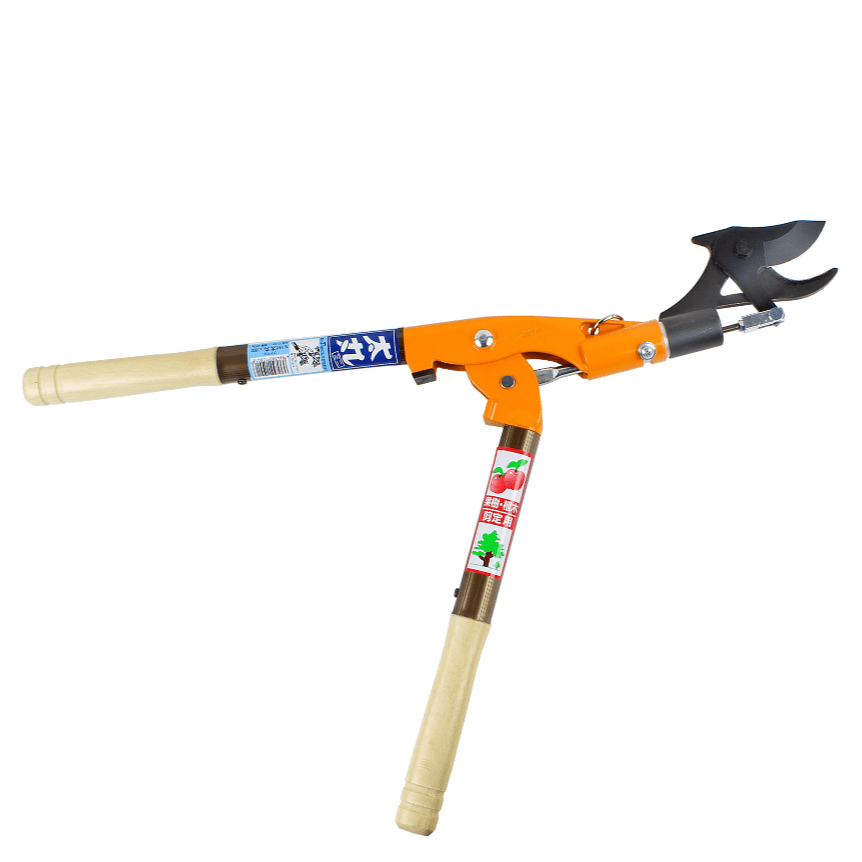Coupe-branches à action démultipliée de 60 cm avec poignées en bois
